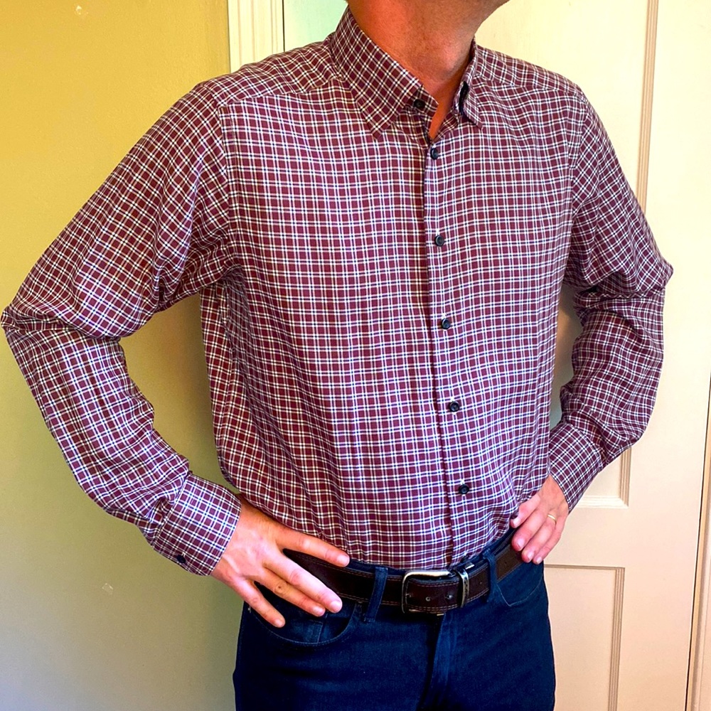 Eton Button Down Shirt Large